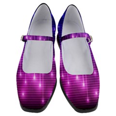 Shiny Stars Women s Mary Jane Shoes