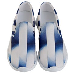 Blue Strips Men s Lightweight Slip Ons by Sparkle