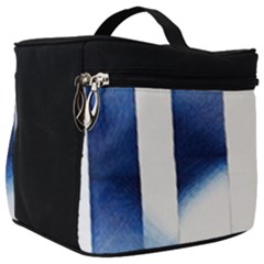 Blue Strips Make Up Travel Bag (big)