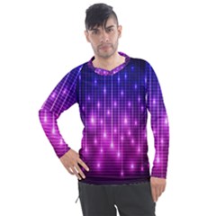 Shiny Stars Men s Pique Long Sleeve Tee