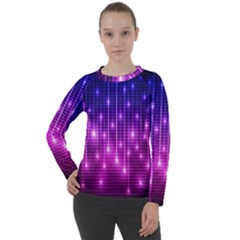 Shiny Stars Women s Long Sleeve Raglan Tee