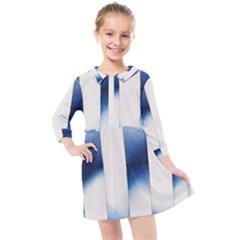 Shiny Stars Kids  Quarter Sleeve Shirt Dress