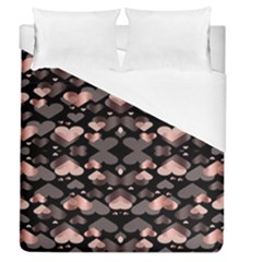 Shiny Hearts Duvet Cover (queen Size) by Sparkle