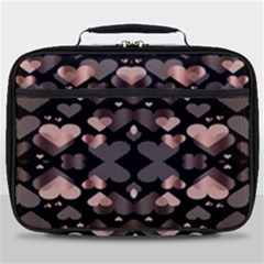 Shiny Hearts Full Print Lunch Bag by Sparkle