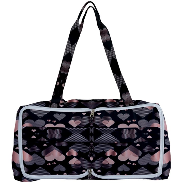 Shiny Hearts Multi Function Bag