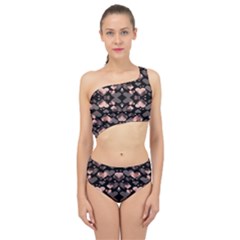 Shiny Hearts Spliced Up Two Piece Swimsuit by Sparkle