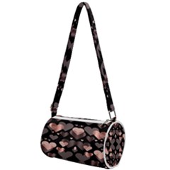 Shiny Hearts Mini Cylinder Bag by Sparkle