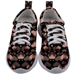 Shiny Hearts Kids Athletic Shoes