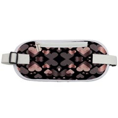 Shiny Hearts Rounded Waist Pouch