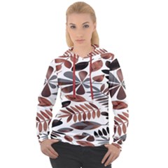 Shiny Leafs Women s Overhead Hoodie