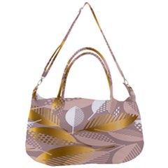 Digital Leafs Removal Strap Handbag by Sparkle