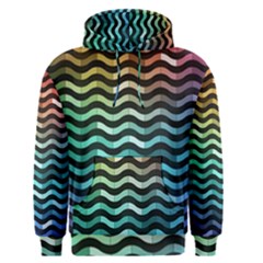 Digital Waves Men s Core Hoodie by Sparkle