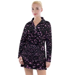 Digital Polka Women s Long Sleeve Casual Dress by Sparkle