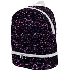 Digital Polka Zip Bottom Backpack