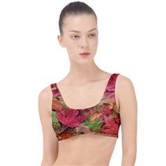 Spring Leafs The Little Details Bikini Top