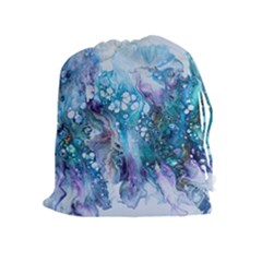 Sea Anemone  Drawstring Pouch (xl) by CKArtCreations