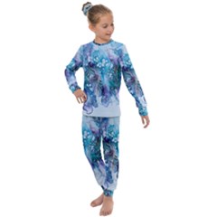 Sea Anemone  Kids  Long Sleeve Set 