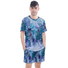 Sea Anemone  Men s Mesh Tee And Shorts Set