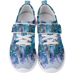 Sea Anemone  Men s Velcro Strap Shoes