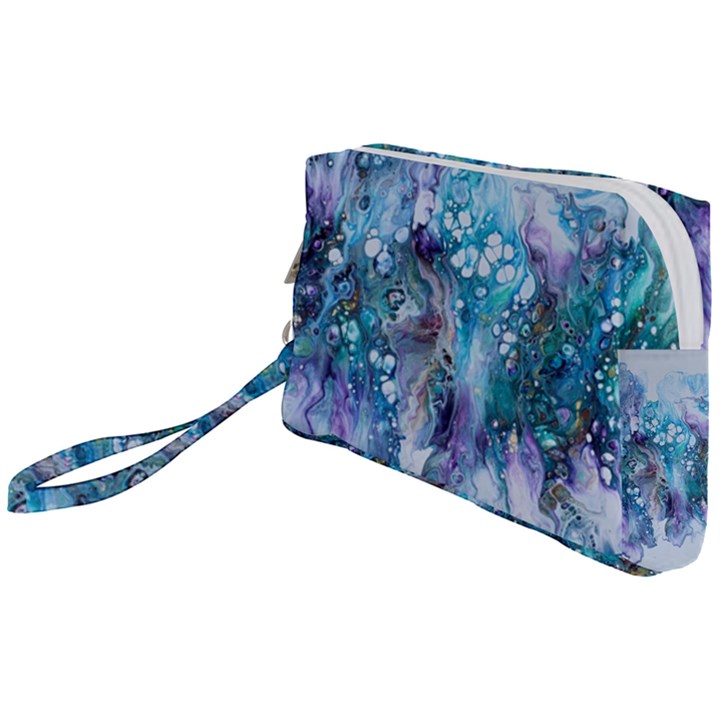 Sea anemone  Wristlet Pouch Bag (Small)