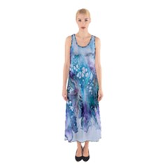 Sea Anemone  Sleeveless Maxi Dress by CKArtCreations