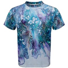 Sea Anemone  Men s Cotton Tee by CKArtCreations