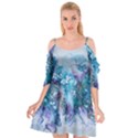 Sea anemone  Cutout Spaghetti Strap Chiffon Dress View1