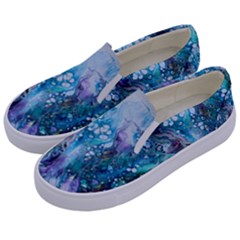 Sea Anemone  Kids  Canvas Slip Ons