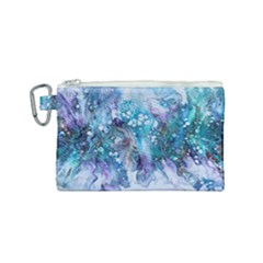 Sea Anemone  Canvas Cosmetic Bag (small)