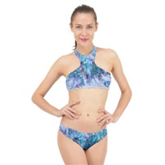 Sea Anemone  High Neck Bikini Set by CKArtCreations