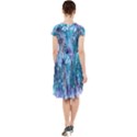 Sea anemone  Cap Sleeve Midi Dress View2