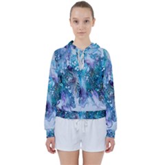 Sea Anemone  Women s Tie Up Sweat