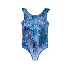 Sea Anemone  Kids  Frill Swimsuit