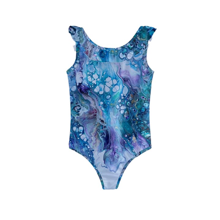 Sea anemone  Kids  Frill Swimsuit