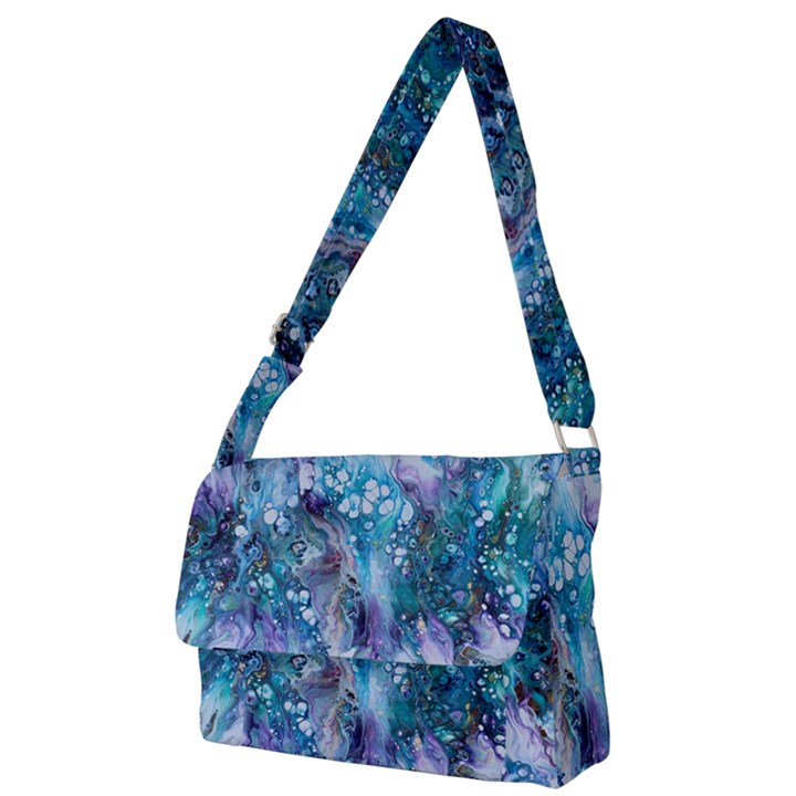 Sea anemone  Full Print Messenger Bag (L)