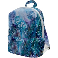 Sea Anemone  Zip Up Backpack