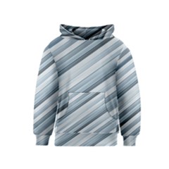 Modern Stripes Print Kids  Pullover Hoodie