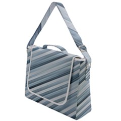 Modern Stripes Print Box Up Messenger Bag