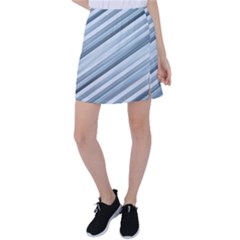 Modern Stripes Print Tennis Skirt