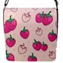 Seamless-strawberry-fruit-pattern-background Removable Flap Cover (S) View1