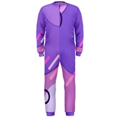 Colorful-abstract-wallpaper-theme Onepiece Jumpsuit (men)  by Vaneshart