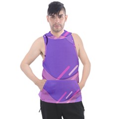 Colorful-abstract-wallpaper-theme Men s Sleeveless Hoodie