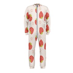 Strawberries-pattern-design Onepiece Jumpsuit (kids)