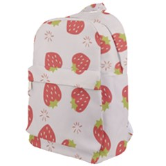 Strawberries-pattern-design Classic Backpack by Vaneshart