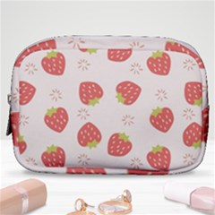 Strawberries-pattern-design Make Up Pouch (small) by Vaneshart