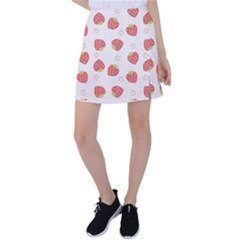 Strawberries-pattern-design Tennis Skirt by Vaneshart