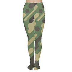 Camouflage-pattern-background Tights by Vaneshart