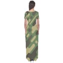 Camouflage-pattern-background Short Sleeve Maxi Dress View2