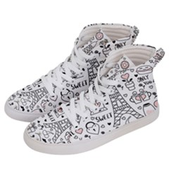 Big-collection-with-hand-drawn-objects-valentines-day Men s Hi-top Skate Sneakers by Vaneshart