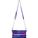 Realistic-night-sky-poster-with-constellations Mini Crossbody Handbag View1